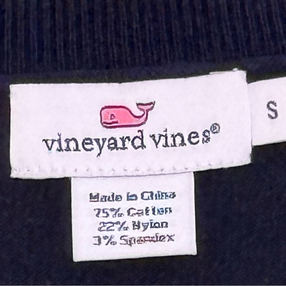 Vineyard Vines navy blue button down cardigan women’s size S layering classic - Picture 4 of 9